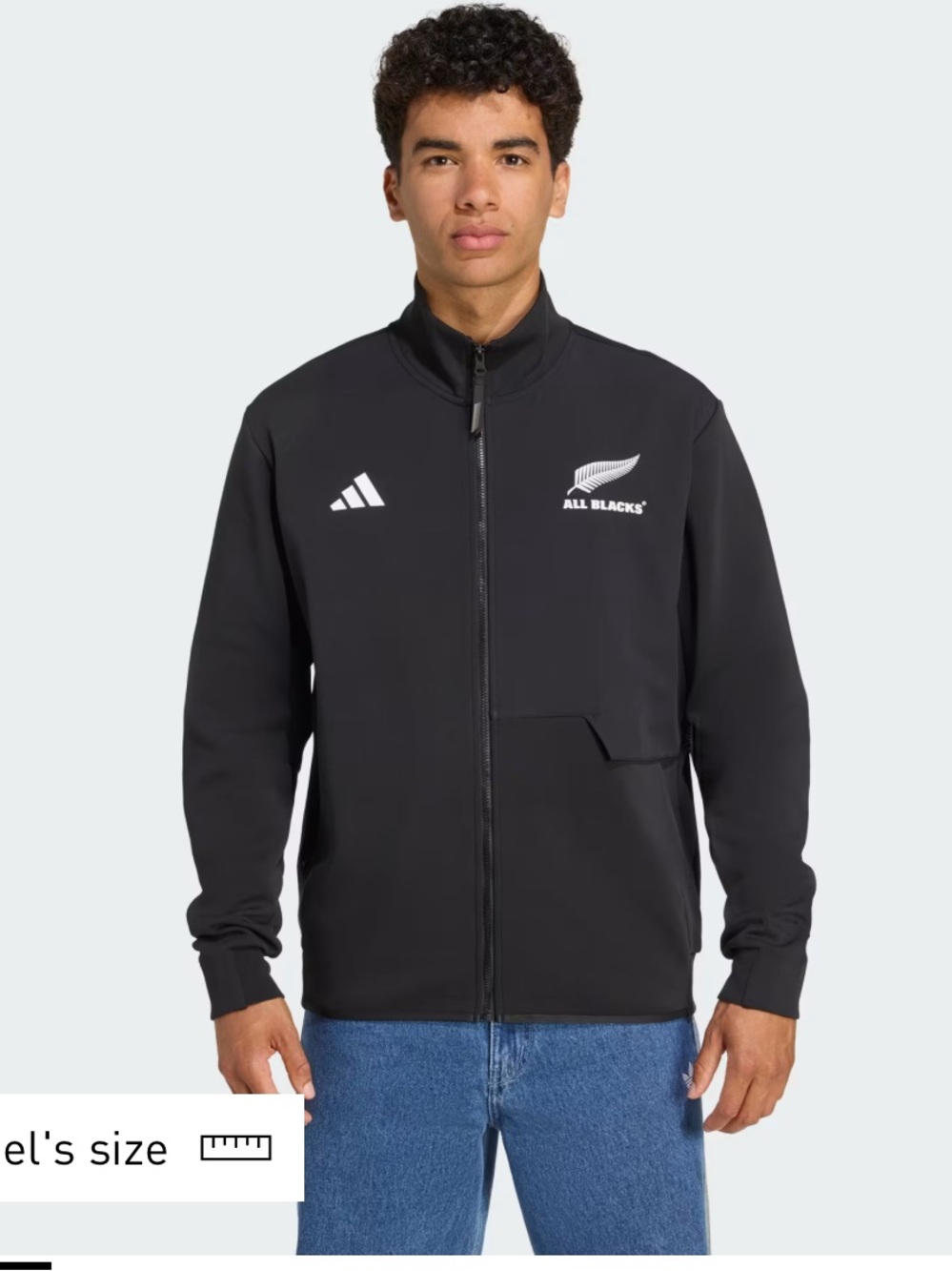 Adidas ALL BLACKS ANTHEM JACKET large
